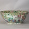 Massive Canton famille rose bowl Daoguang(1821-1850) decorated inside and out with various figurative scenes - image 4