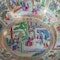Massive Canton famille rose bowl Daoguang(1821-1850) decorated inside and out with various figurative scenes - image 9