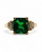 Emerald diamond ring - image 4
