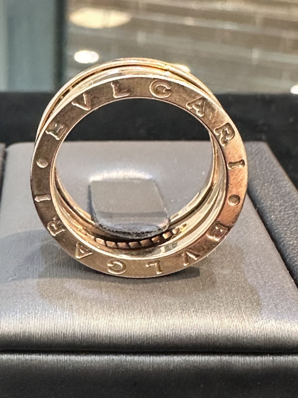 Bvlgari B.zero1 Legend rose gold ring - image 2
