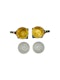 Russian silver gilt and cloisonné enamel pair of vodka cups, Moscow , Ivan Saltykov. - image 4