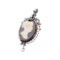 Pearl & Diamond Hardstone Cameo Pendant Brooch in 18ct Gold | French c.1860 - image 3