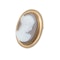 Hardstone Cameo Brooch in 18ct Gold Etruscan Frame | French, c.1860s - image 3