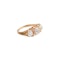 Moonstone Cabochon & Old Mine Cut Diamond 18ct Gold Ring | Edwardian 1901 - image 2