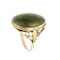 Antique Connemara Marble Ring in 18ct Gold by Bernard Instone | c.1930 - image 2