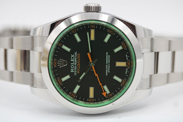 Rolex Milgauss 116400GV Full Set 2021 Unpolished - image 13