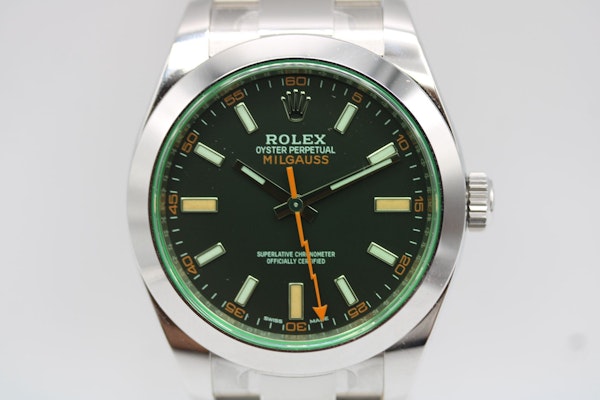 Rolex Milgauss 116400GV Full Set 2021 Unpolished - image 3