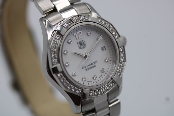 TAG Heuer Aquaracer Lady Ladies 27mm WAF1416 Watch Only - image 3