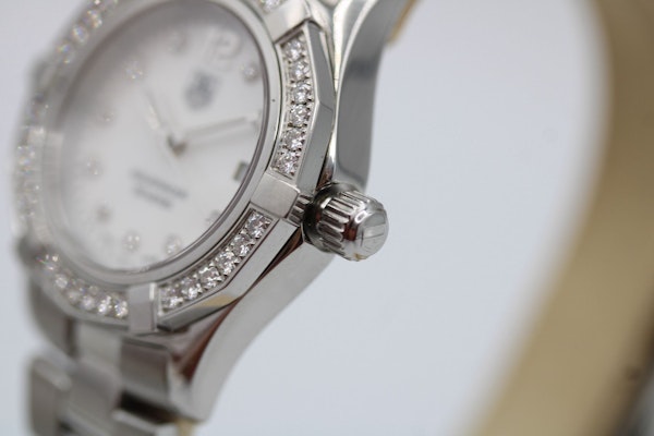 TAG Heuer Aquaracer Lady Ladies 27mm WAF1416 Watch Only - image 12