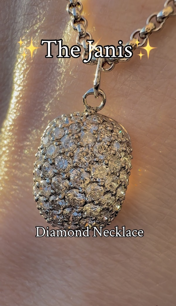Diamond Necklace, 1.00ct. - image 1