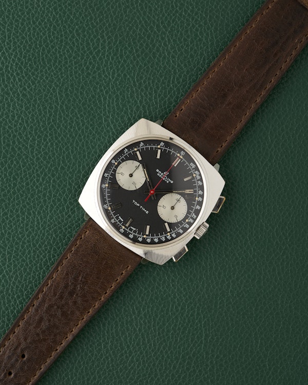 Breitling Top Time Ref. 2006-33 Vintage Evil Panda Chronograph - image 3