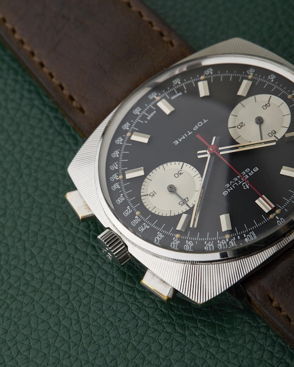 Breitling Top Time Ref. 2006-33 Vintage Evil Panda Chronograph - image 9