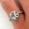 2.75ct Old Cut Diamond Solitaire Ring- Saddingtons Jewellery Stand 375 - image 3