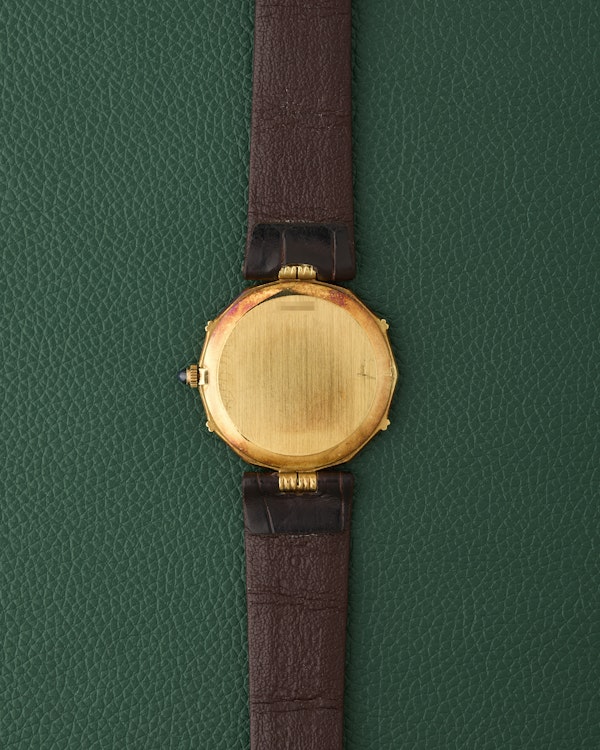 Audemars Piguet 18k Yellow Gold Dodecagon Vintage Bamboo - image 11