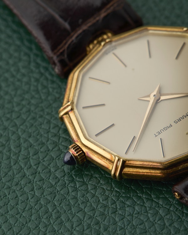 Audemars Piguet 18k Yellow Gold Dodecagon Vintage Bamboo - image 8