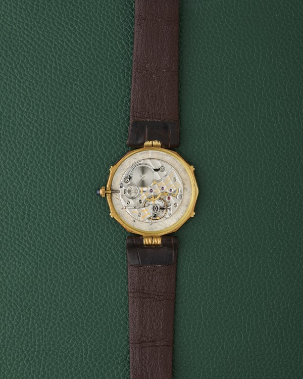 Audemars Piguet 18k Yellow Gold Dodecagon Vintage Bamboo - image 12