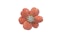 Van Cleef & Arpels Coral 'Rose de Noël' Clip-Brooch - image 2