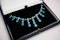 Turquoise, Diamond & Pearl Necklace - image 2