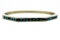 Set of Three 18ct Gold Gemstone Bracelets - image 2