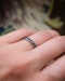 Downstairs at Grays: Engraved Sapphire Eternity Ring Circa 1935 - image 2