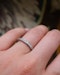 Downstairs at Grays: A very fine Platinum Engraved Diamond Eternity Ring Size K1/2 Circa 1930 - image 3