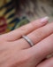 Downstairs at Grays: A Very Fine Platinum and Diamond French Eternity Ring Circa 1930 - image 3