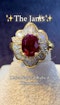 1.26ct Natural Ruby & 1.00ct Diamond Ring - image 5