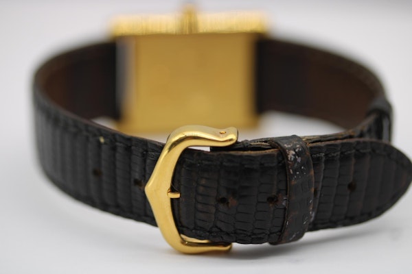 Cartier Tank Must De Cartier Tank Black Dial - image 5
