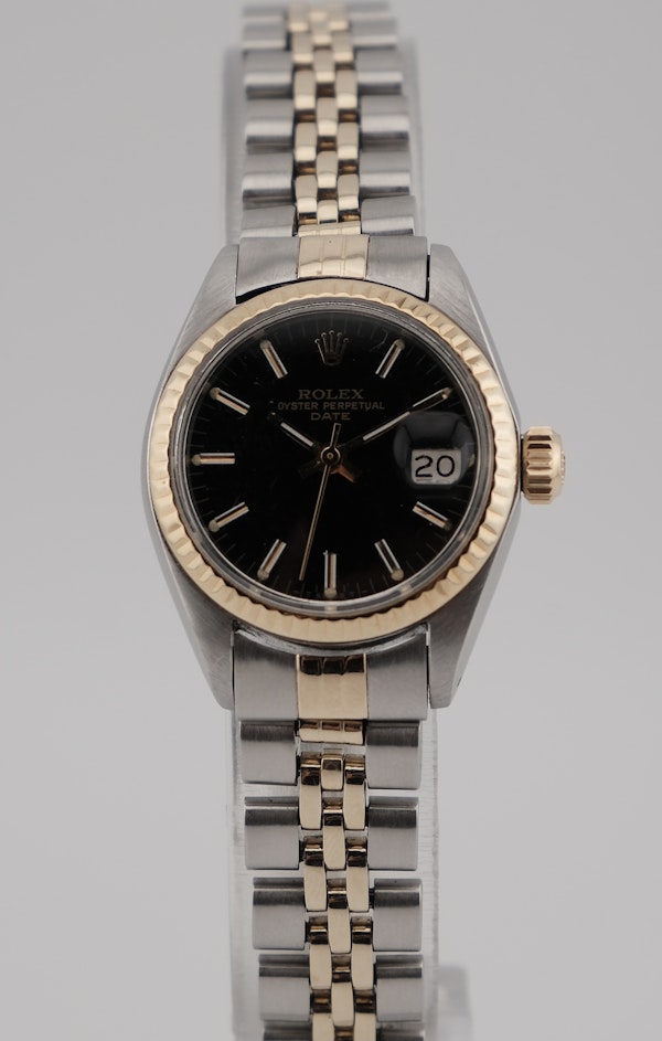Vintage Rolex Lady Datejust 26mm. Steel And Gold Reference 6917 - image 1