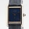 Vintage Cartier Must De Cartier Small Lapis Blue Manual Wind - image 1