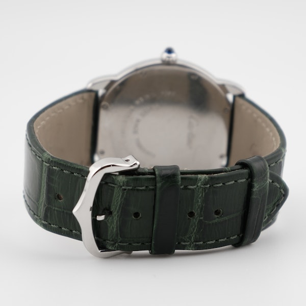 Cartier Ronde Solo 2934 36mm Quartz Steel Box Original Strap - image 6
