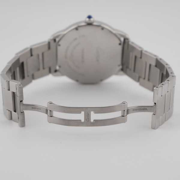Cartier Ronde Solo 3517 42mm Auto Steel Box Original Bracelet - image 4
