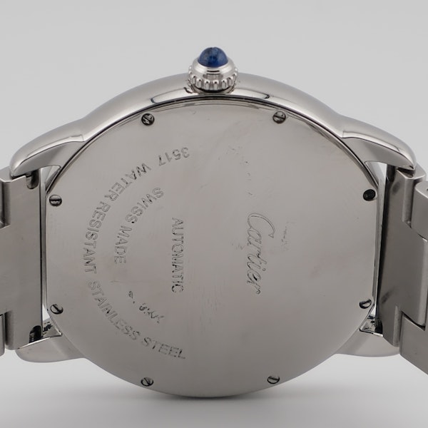 Cartier Ronde Solo 3517 42mm Auto Steel Box Original Bracelet - image 5