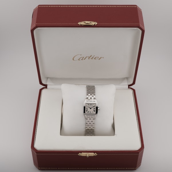 Cartier Santos-Demoiselle 2698 20x28mm Quartz Steel Box - image 7