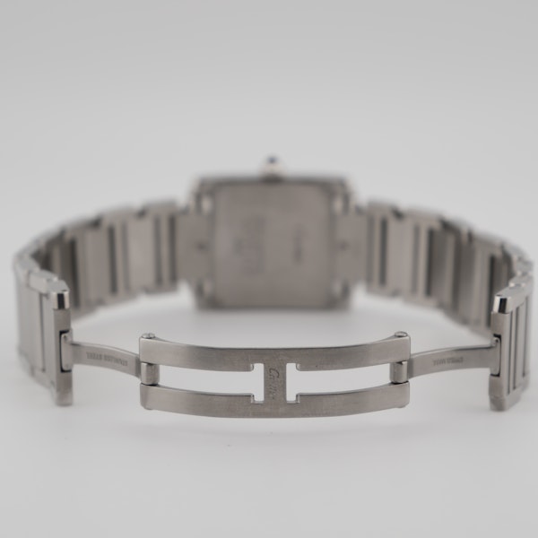 Cartier Tank Française 2465 25mm Quartz Steel Box - image 5
