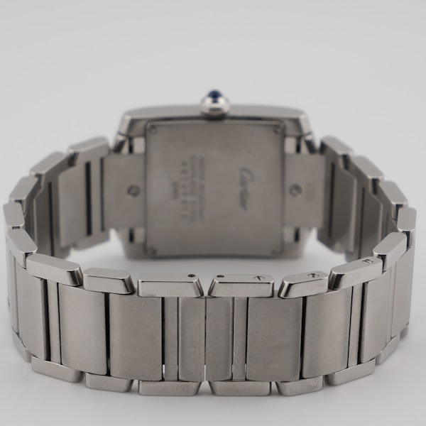 Cartier Tank Française 2465 25mm Quartz Steel Box - image 2