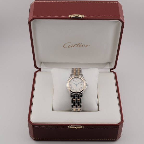 Cartier Panthère Cougar 187904 33 mm Quartz Steel/Gold Box - image 8