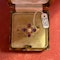 Amethyst Pearl 9ct Gold Ring date circa 1970, Lillys Attic since 2001 - image 3