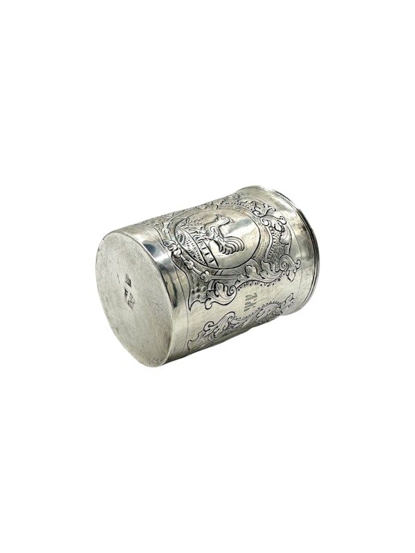 18th Century Russian silver beaker, Moscow, 1747. - image 5