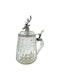 Russian silver and cut glass tankard, Riga, c.1890s. - image 5