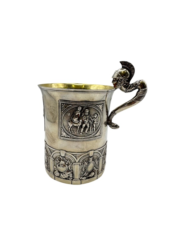 Early 19th Century Russian silver tankard, St Petersburg, c.1810 by Alexander Yashinov. - image 3