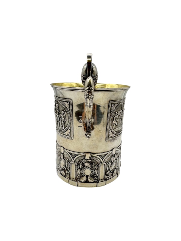 Early 19th Century Russian silver tankard, St Petersburg, c.1810 by Alexander Yashinov. - image 4