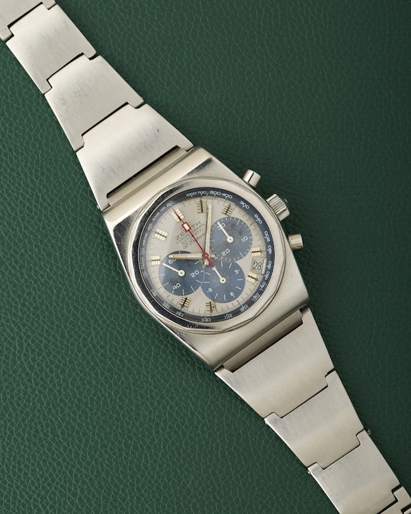 Zenith A783 Vintage El Primero Chronograph Gay Freres Lobster Bracelet - image 2