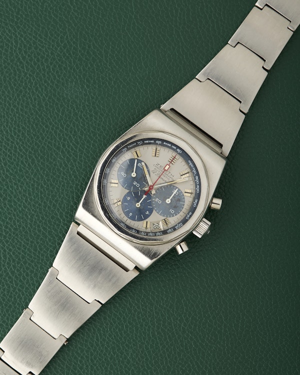 Zenith A783 Vintage El Primero Chronograph Gay Freres Lobster Bracelet - image 3