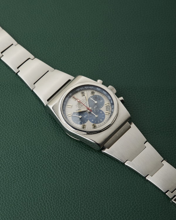 Zenith A783 Vintage El Primero Chronograph Gay Freres Lobster Bracelet - image 9