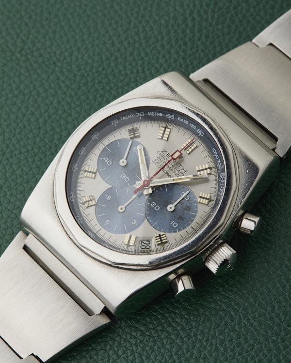 Zenith A783 Vintage El Primero Chronograph Gay Freres Lobster Bracelet - image 7