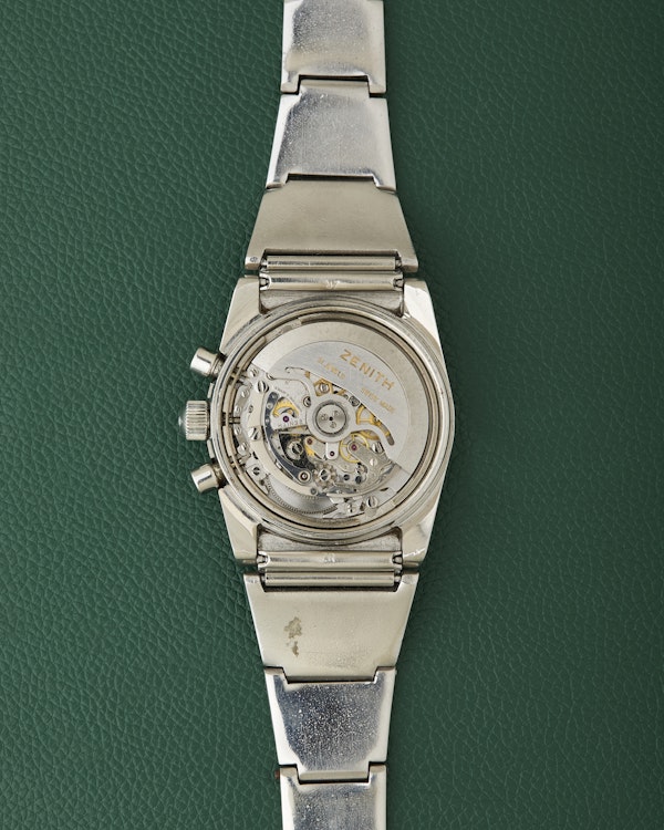 Zenith A783 Vintage El Primero Chronograph Gay Freres Lobster Bracelet - image 12