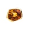 Vintage Citrine  & 14ct Gold Cocktail Ring | c.1960s - image 3