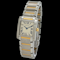 CARTIER LADY TANK FRANCAISE STEEL/GOLD W51007Q4 - image 1