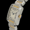 CARTIER LADY TANK FRANCAISE STEEL/GOLD W51007Q4 - image 2